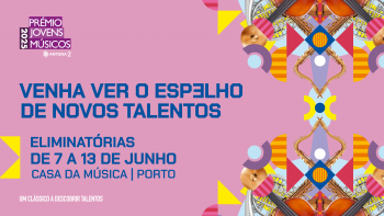 Imagem de Prémio Jovens Músicos 2025 | Eliminatórias | 7 a 13 Junho