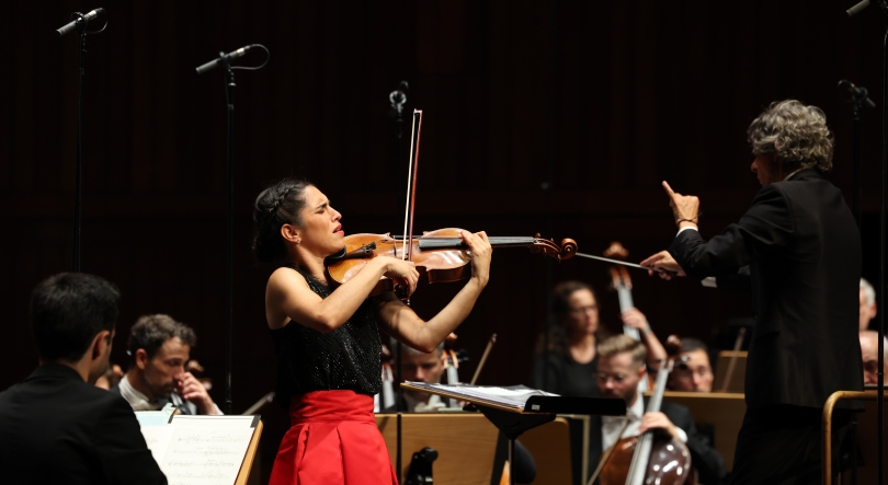 Imagem de Os solistas laureados em concerto