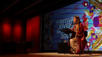Imagem de Zabya Abo Aljadayel na Abertura musical | Festival Jovens Músicos 2025