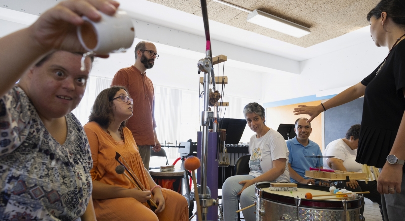 Imagem de Notas de Contacto – o ensaio do concerto do 3º dia do FJM