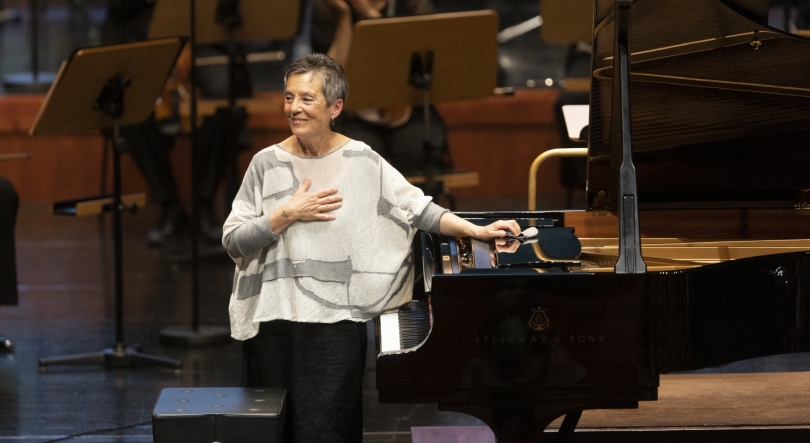 Imagem de Maria João Pires recebe o Prémio Europeu Helena Vaz da Silva 2025