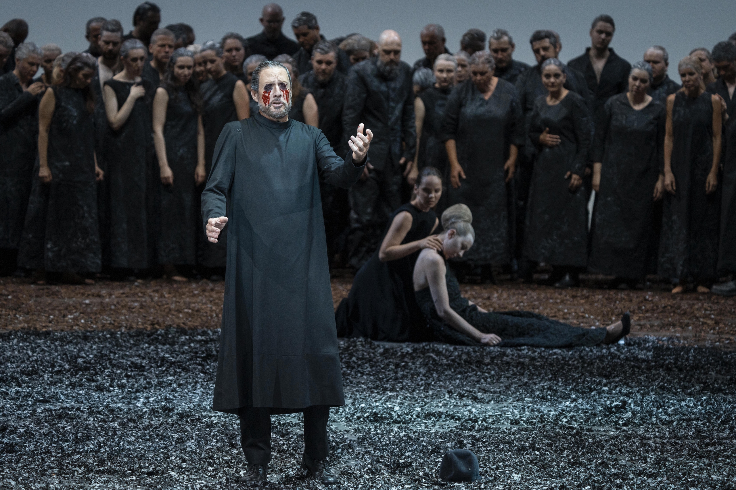 Bregenz, Vorarlberg, Oesterreich, 12. Juli 2025 - Oedipe, Bregenzer Festspiele.