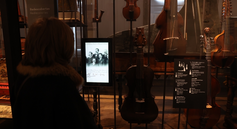 Imagem de A Antena 2 na abertura das novas instalações do Museu Nacional da Música