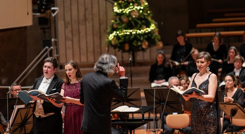 Imagem de Oratória de Natal, de Bach