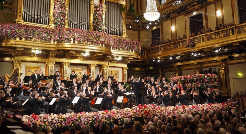 Imagem de Concerto de Ano Novo, a partir de Viena