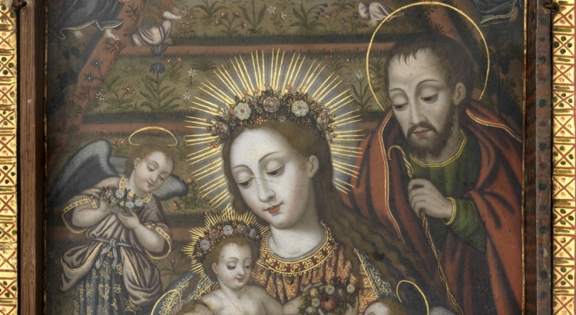 Imagem de “A Sagrada Família” da Soror Joana Baptista