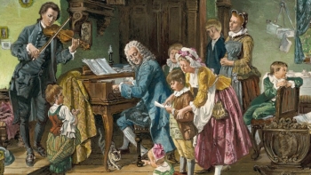 Imagem  de Bach no Collegium Musicum