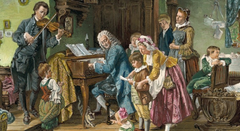 Imagem de Bach no Collegium Musicum