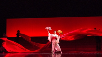 Imagem de Madama Butterfly, de Puccini, no Metropolitan Opera