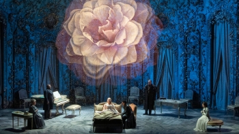 Imagem de La Traviata, de Verdi, no Metropolitan Opera