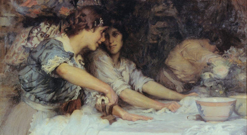 Imagem de “As engomadeiras”, de Carlos Reis