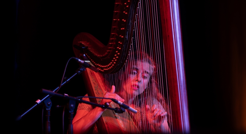 Imagem de Maria Sá Silva no concerto Depois da Tempestade