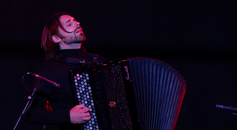 Imagem de Vitor Pastor no concerto Depois da Tempestade