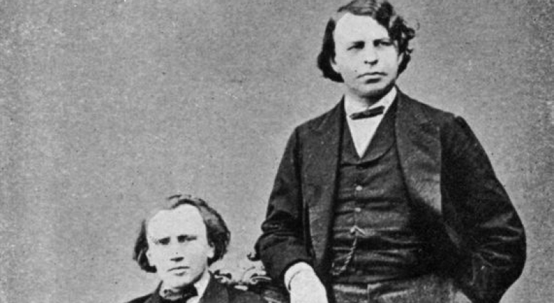 Imagem de Brahms e os Schumann