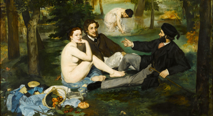 Intertextualidade em Déjeuner sur l’herbe