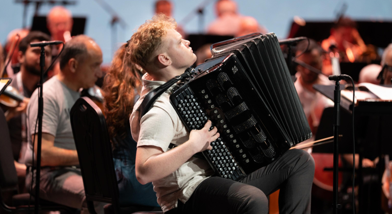 Primeira vitória de um acordeonista no Eurovision Young Musicians