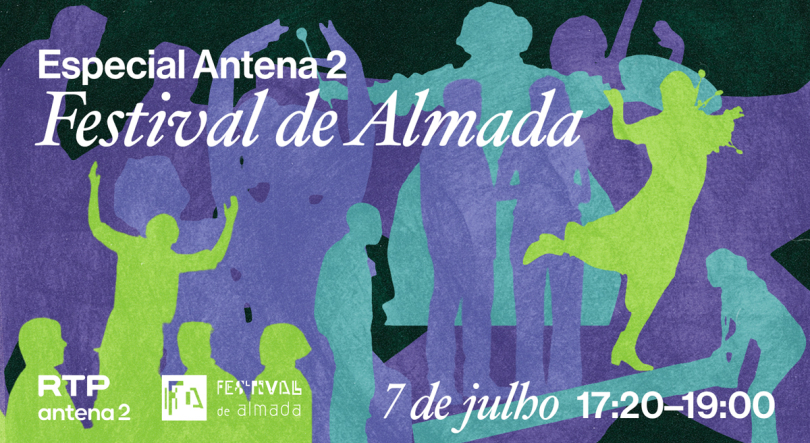 A RTP Antena 2 em direto do Festival de Almada