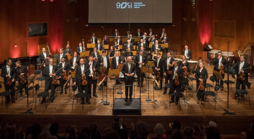 Quinta de Beethoven, pela Orquestra da Suíça Italiana